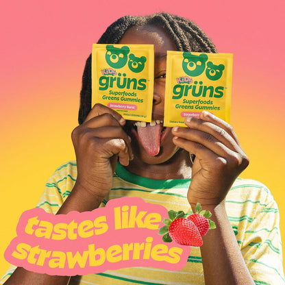 Gruns Kids Multivitamin Kids Greens Gummies, 28 ct